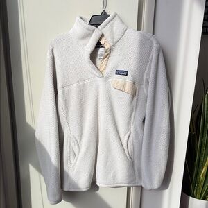 Patagonia Cream Fleece Jacket